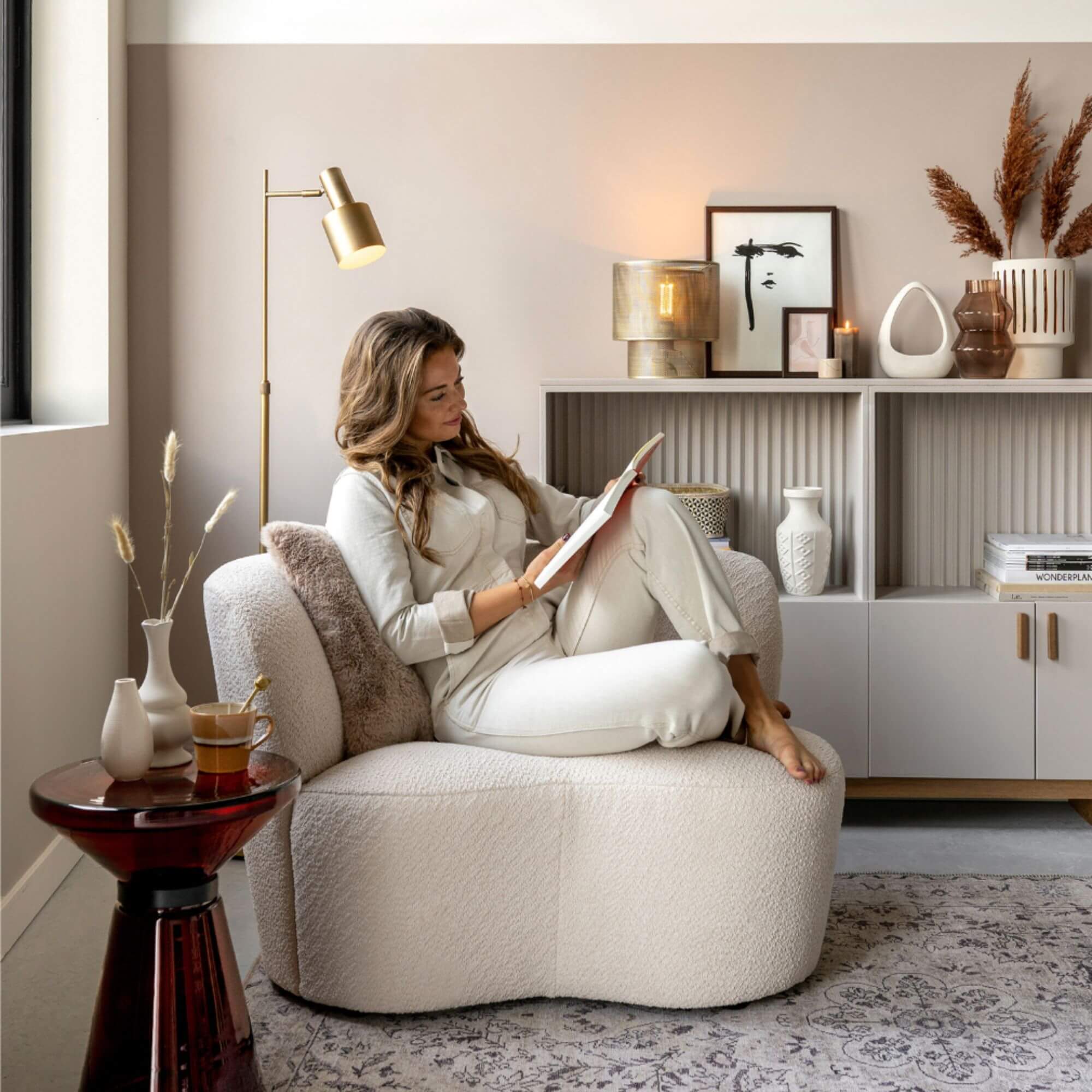 petit canapé stone - angle droit - l 112 x p 80 cm 3 petit canapé stone - angle droit - l 112 x p 80 cm – image 3