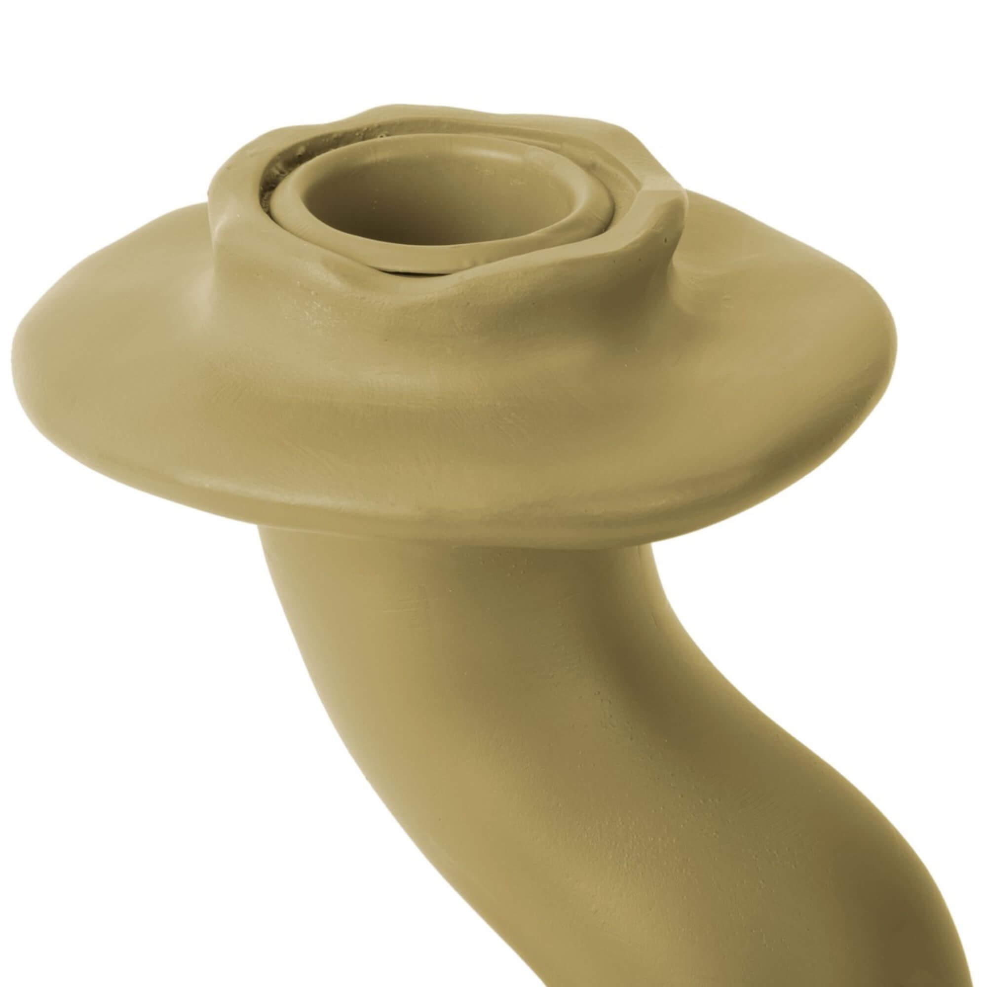 bougeoir/déco swirl - olive - m 3 bougeoir/déco swirl - olive - m – image 3
