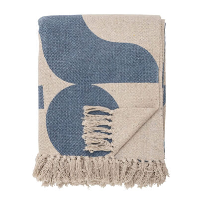 Plaid Agno- 160 x 130 cm - Coton