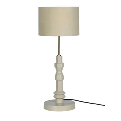 Lampe à poser Totem - Taupe