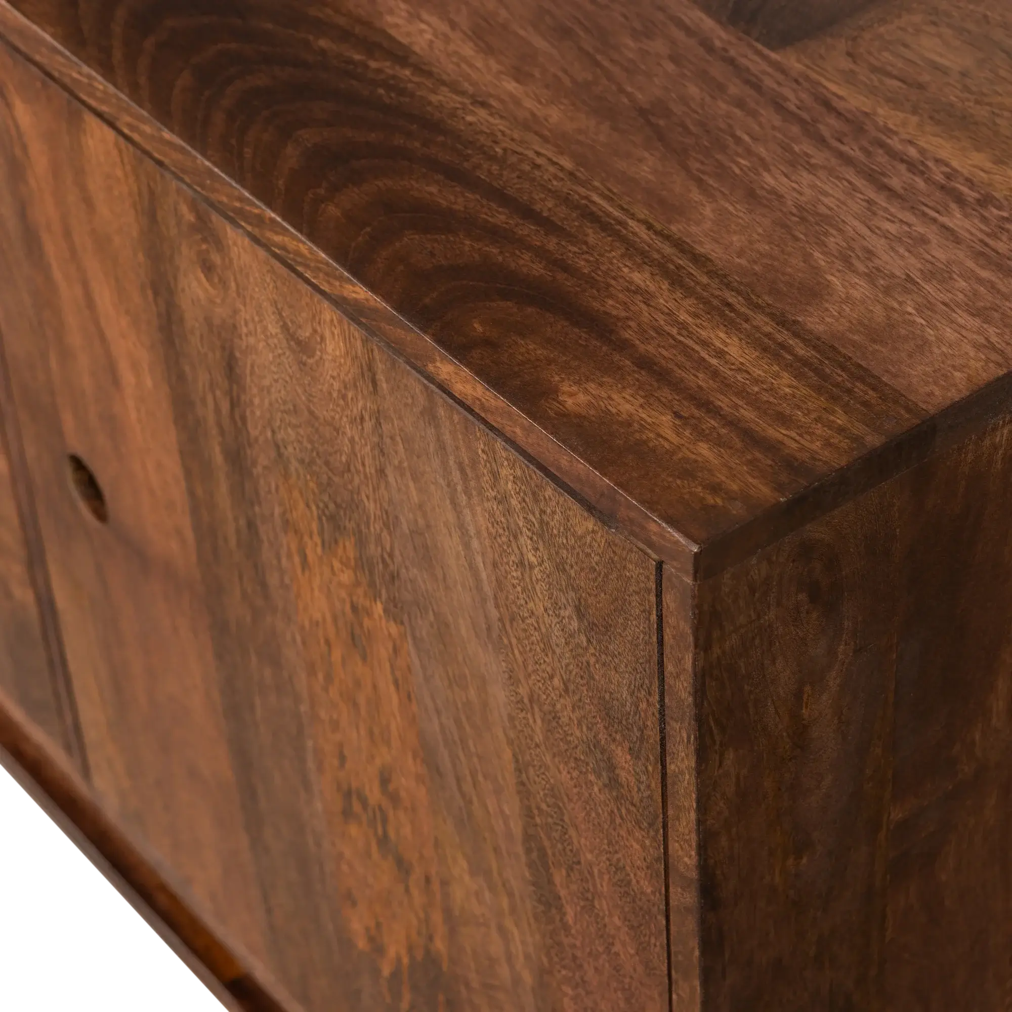 buffet staes - l 200 x h 70 cm - bois de manguier 10 buffet staes - l 200 x h 70 cm - bois de manguier – image 10