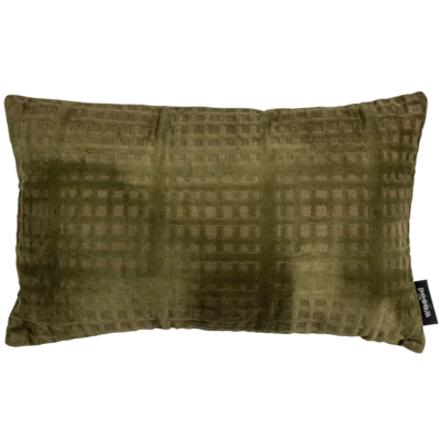 Coussin Lada Velours Vert Chaud