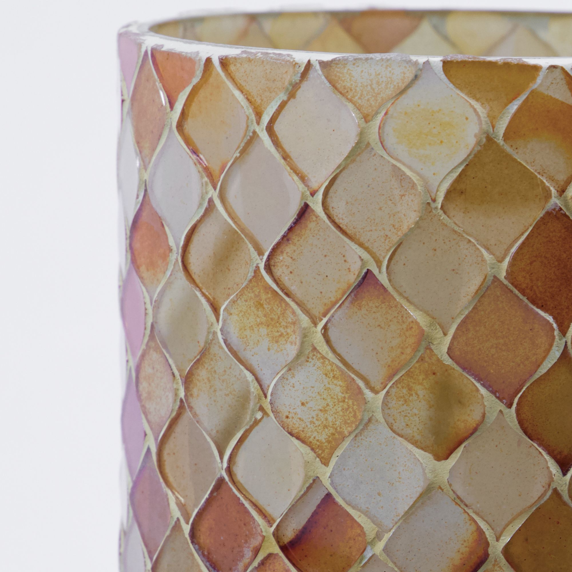 photophore noori - jaune ø 10 x h 10,5 cm 3 photophore noori - jaune ø 10 x h 10,5 cm – image 3