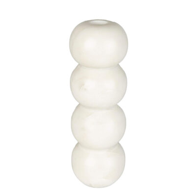 Bougeoir Rome - Marbre blanc