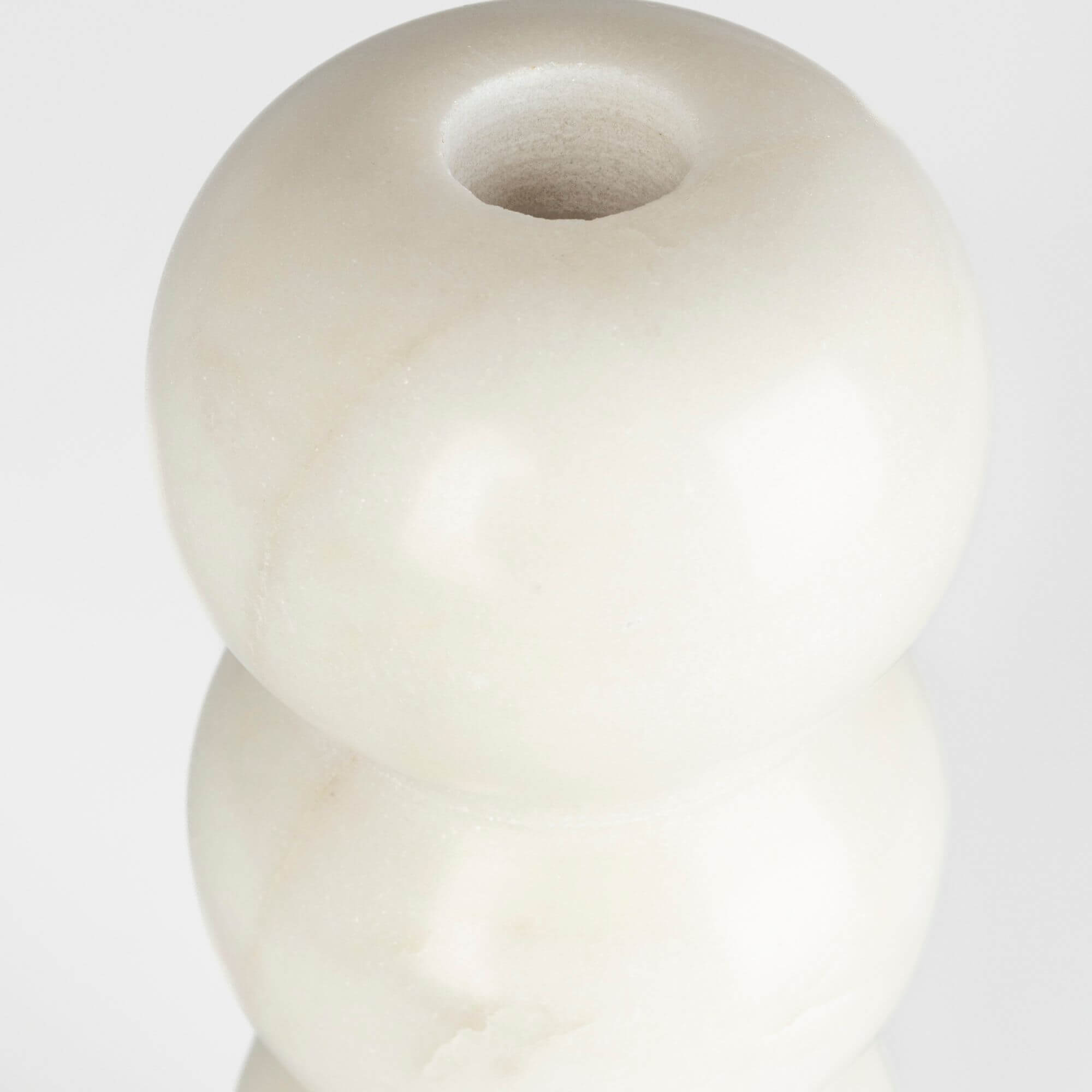 bougeoir rome - marbre blanc 10 bougeoir rome - marbre blanc – image 10