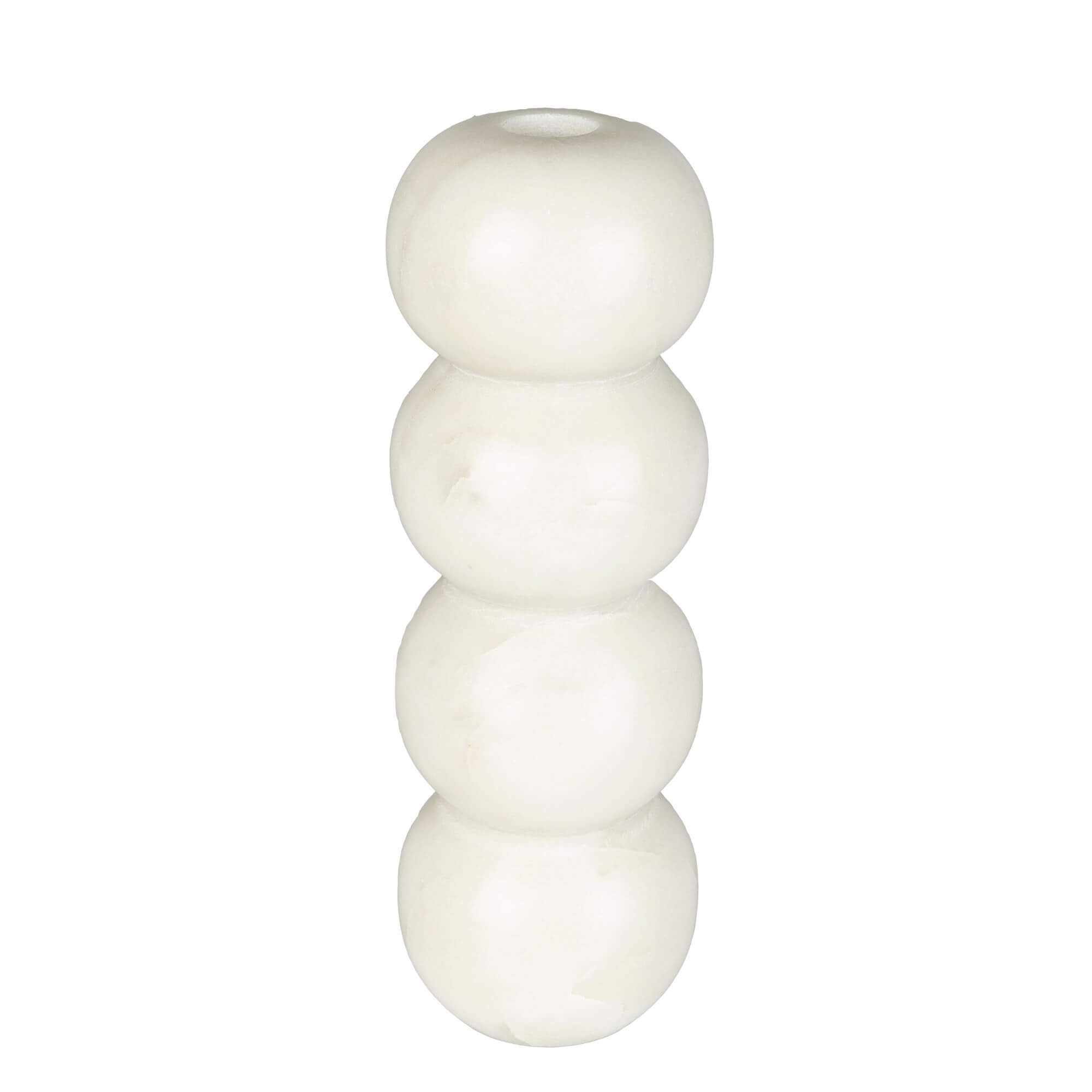 bougeoir rome - marbre blanc 1 bougeoir rome - marbre blanc