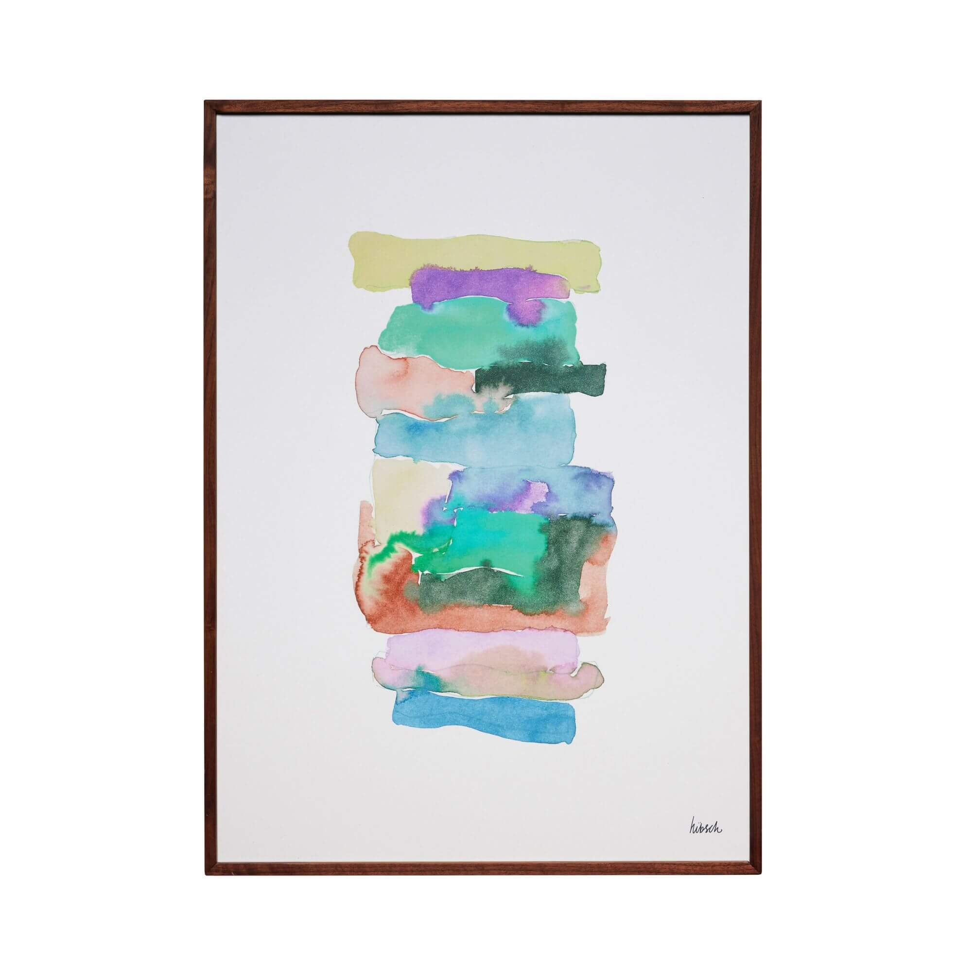 cadre focal - l 50 × h 70 cm - noyer 1 cadre focal - l 50 × h 70 cm - noyer