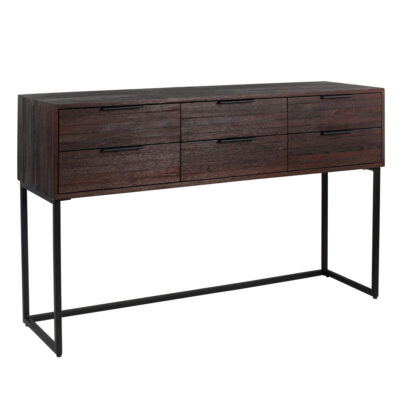 Grande Console Webster - Teck - L 135 x H 82 cm