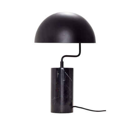 Lampe à poser Poise - ø 30 x H 48 cm - Marbre Noir
