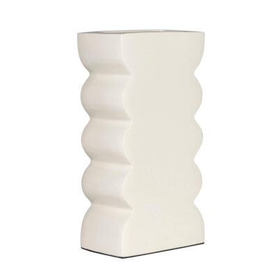 vase curves - l - ivoire