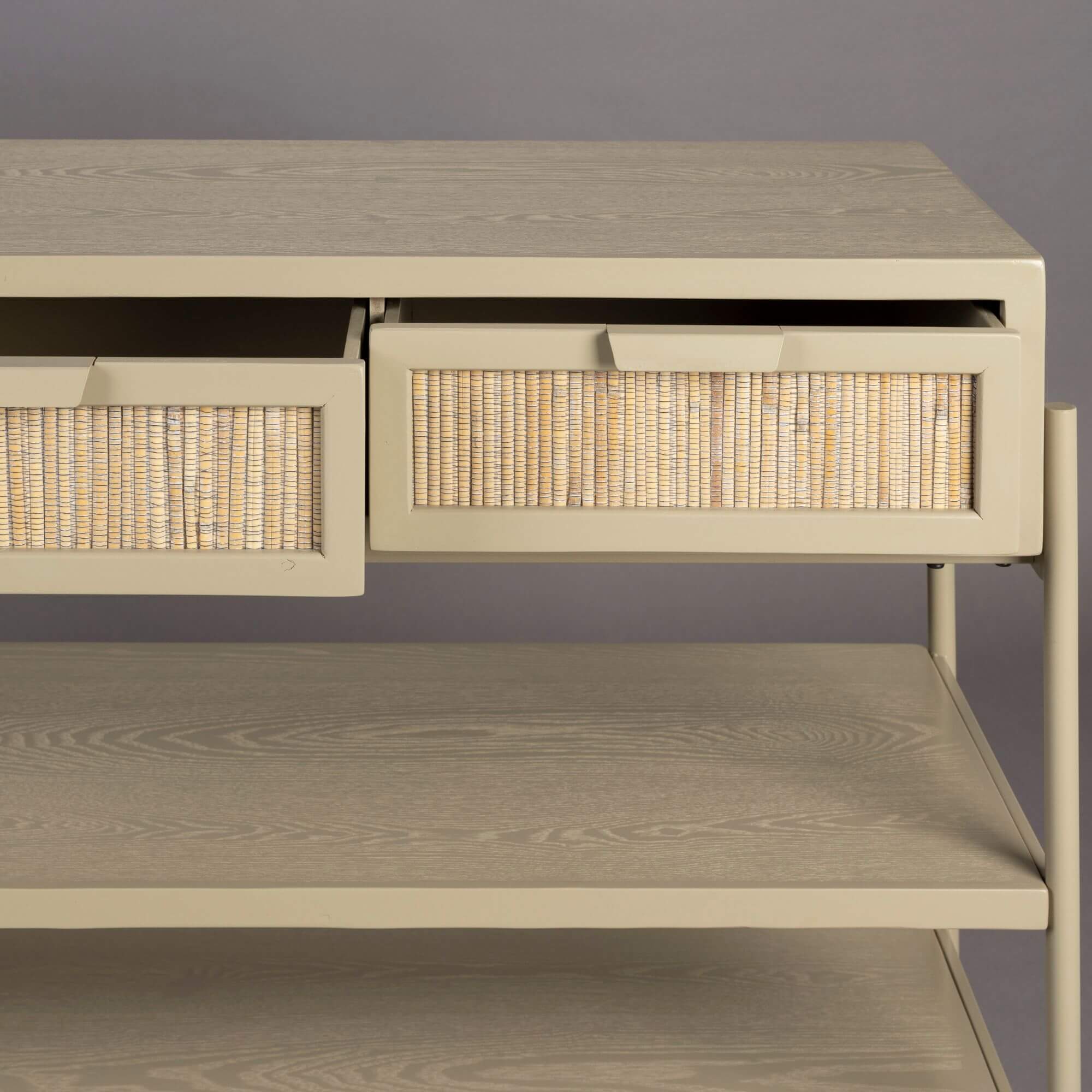 console yasu - taupe - l 120 x h 75 cm 5 console yasu - taupe - l 120 x h 75 cm – image 5