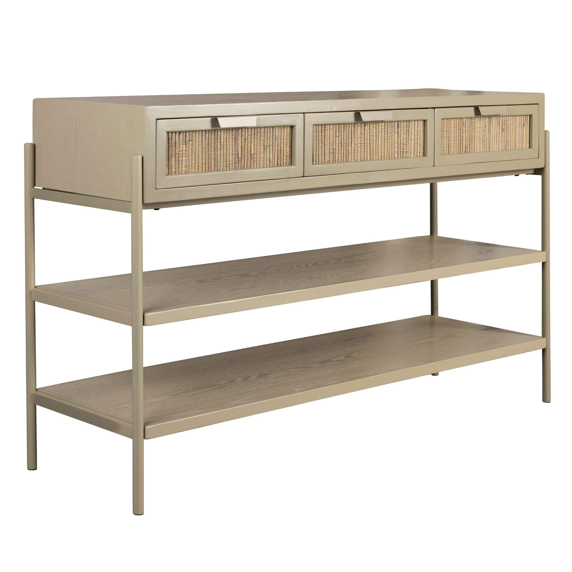 console yasu - taupe - l 120 x h 75 cm 1 console yasu - taupe - l 120 x h 75 cm