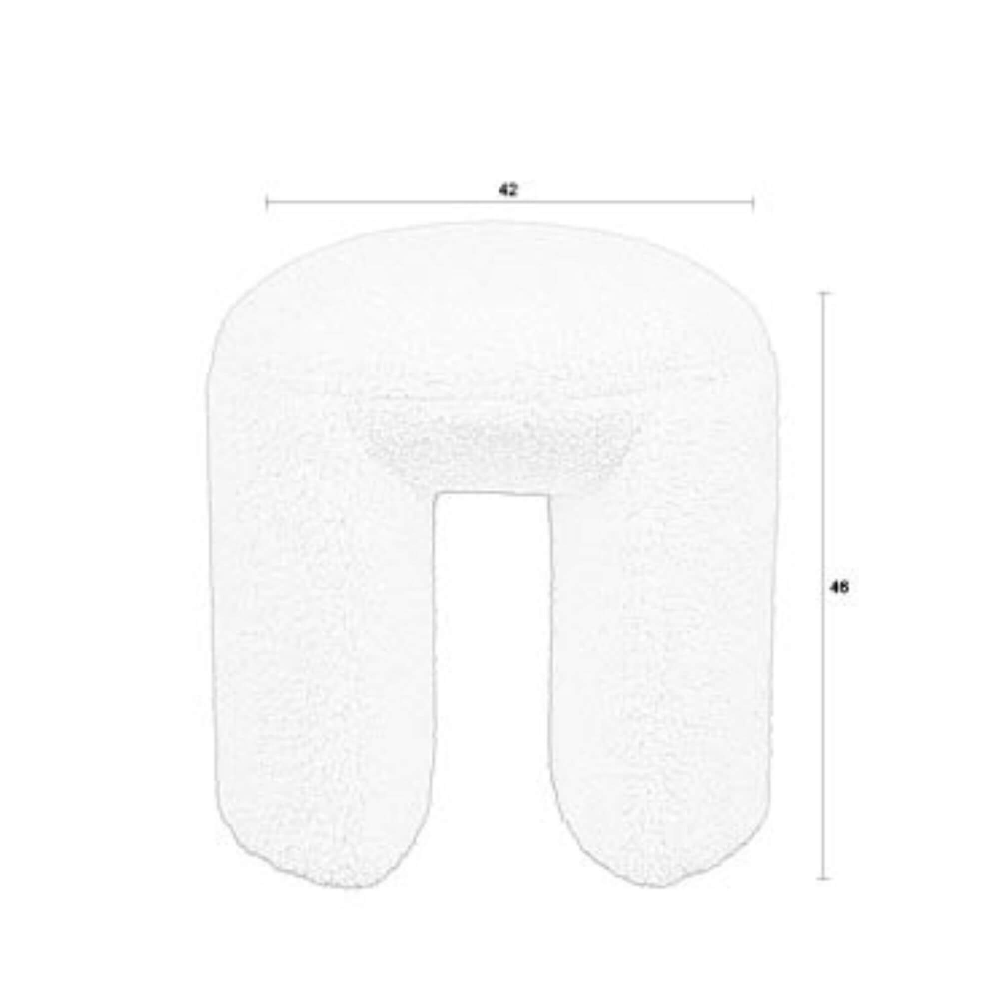 pouf noxx - ø 42 x h 46 cm 7 pouf noxx - ø 42 x h 46 cm – image 7