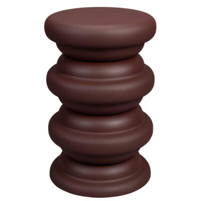 Table d'appoint Artemis - Bordeaux - ø 28 x H 44 cm