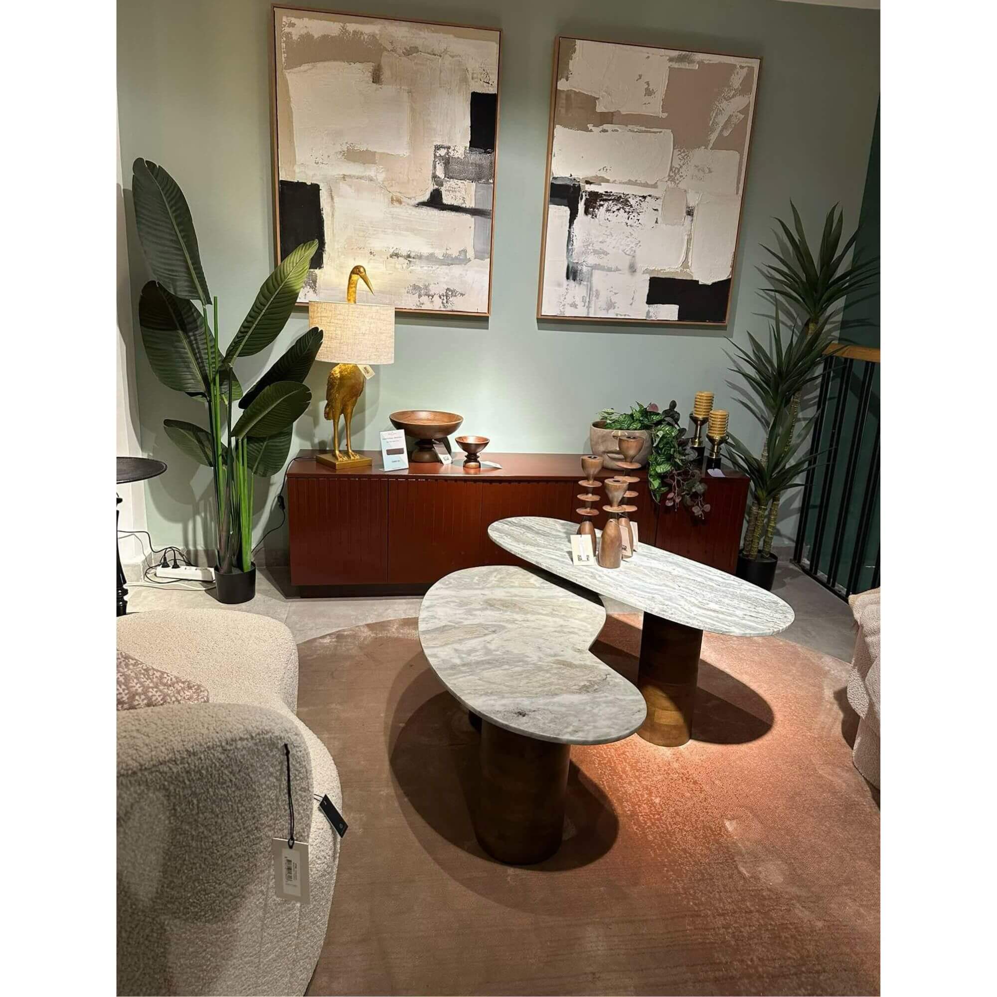 table basse peli - l 86 x h 39 cm 5 table basse peli - l 86 x h 39 cm – image 5