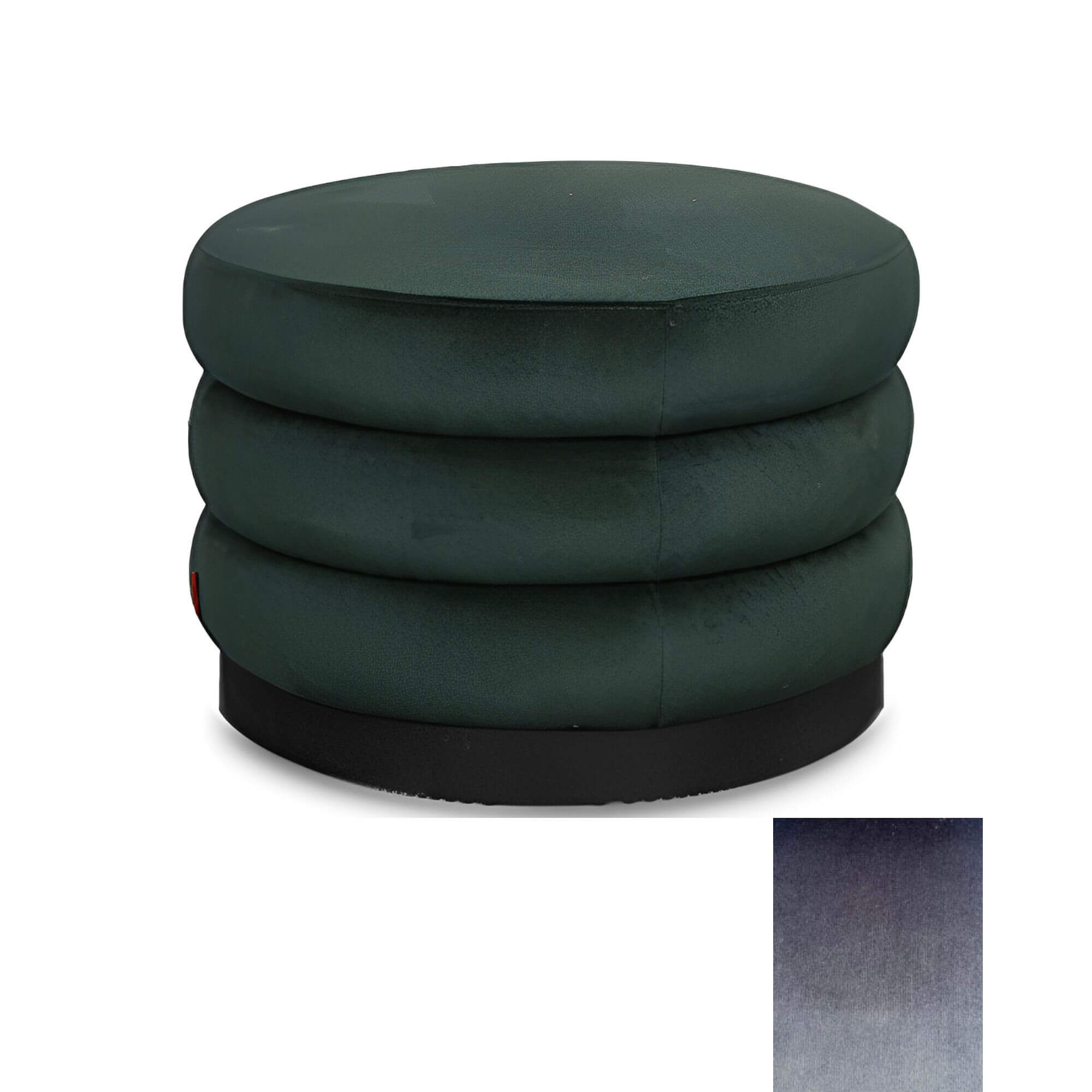 pouf ring - gris - ø 60 cm 1 pouf ring - gris - ø 60 cm