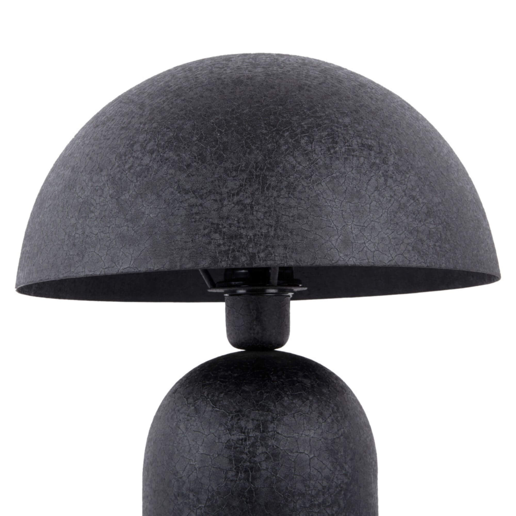 lampe à poser boaz - ø 21 x h 30 cm - noir 3 lampe à poser boaz - ø 21 x h 30 cm - noir – image 3