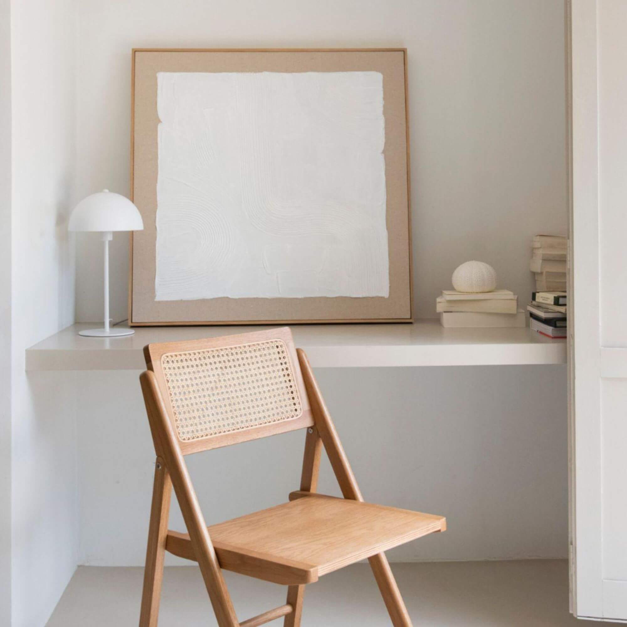 tableau artic - 80 x 80 cm - fait main 3 tableau artic - 80 x 80 cm - fait main – image 3