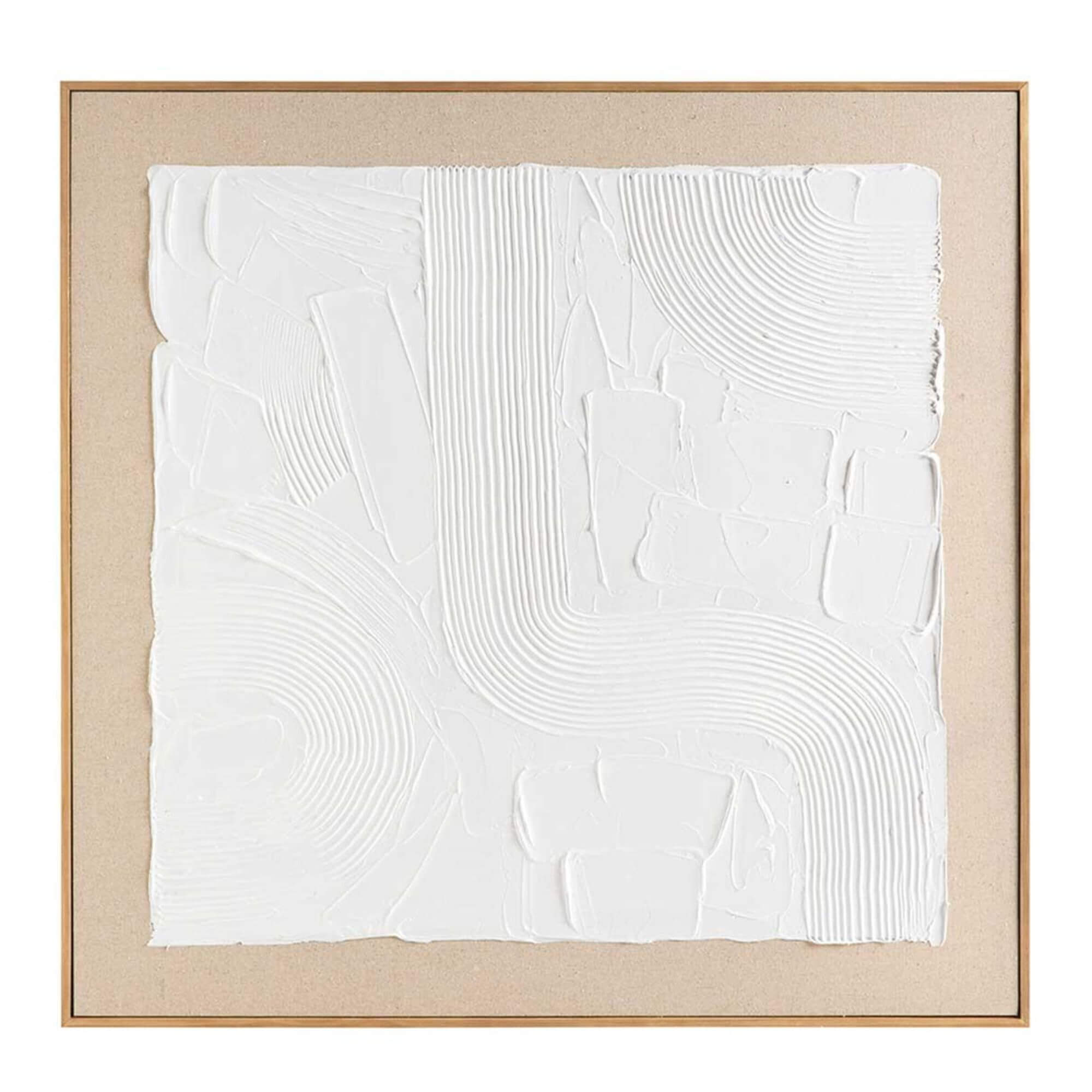 tableau artic - 80 x 80 cm - fait main 1 tableau artic - 80 x 80 cm - fait main