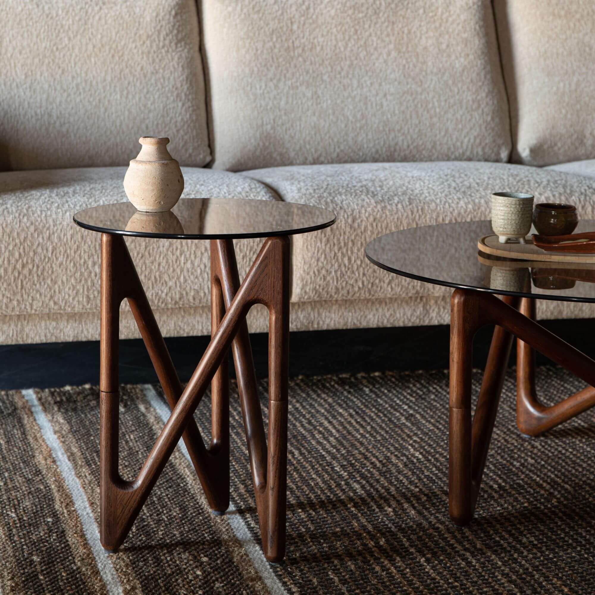 table d'appoint naia - ø 40 x h 50 cm 2 table d'appoint naia - ø 40 x h 50 cm – image 2