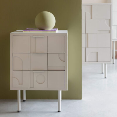 Table de Chevet Funk - L 50 x H 71 cm