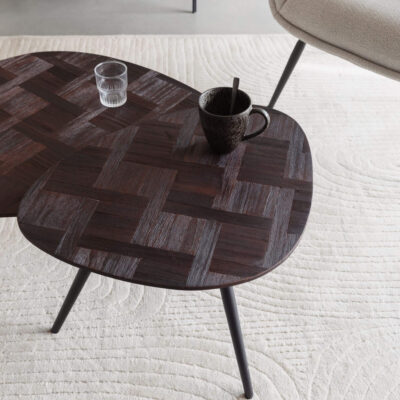 Set de 2 Tables basses Pion