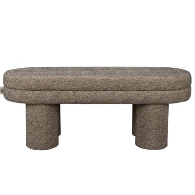 Banc Fern - Noir - L 110 x H 42 cm