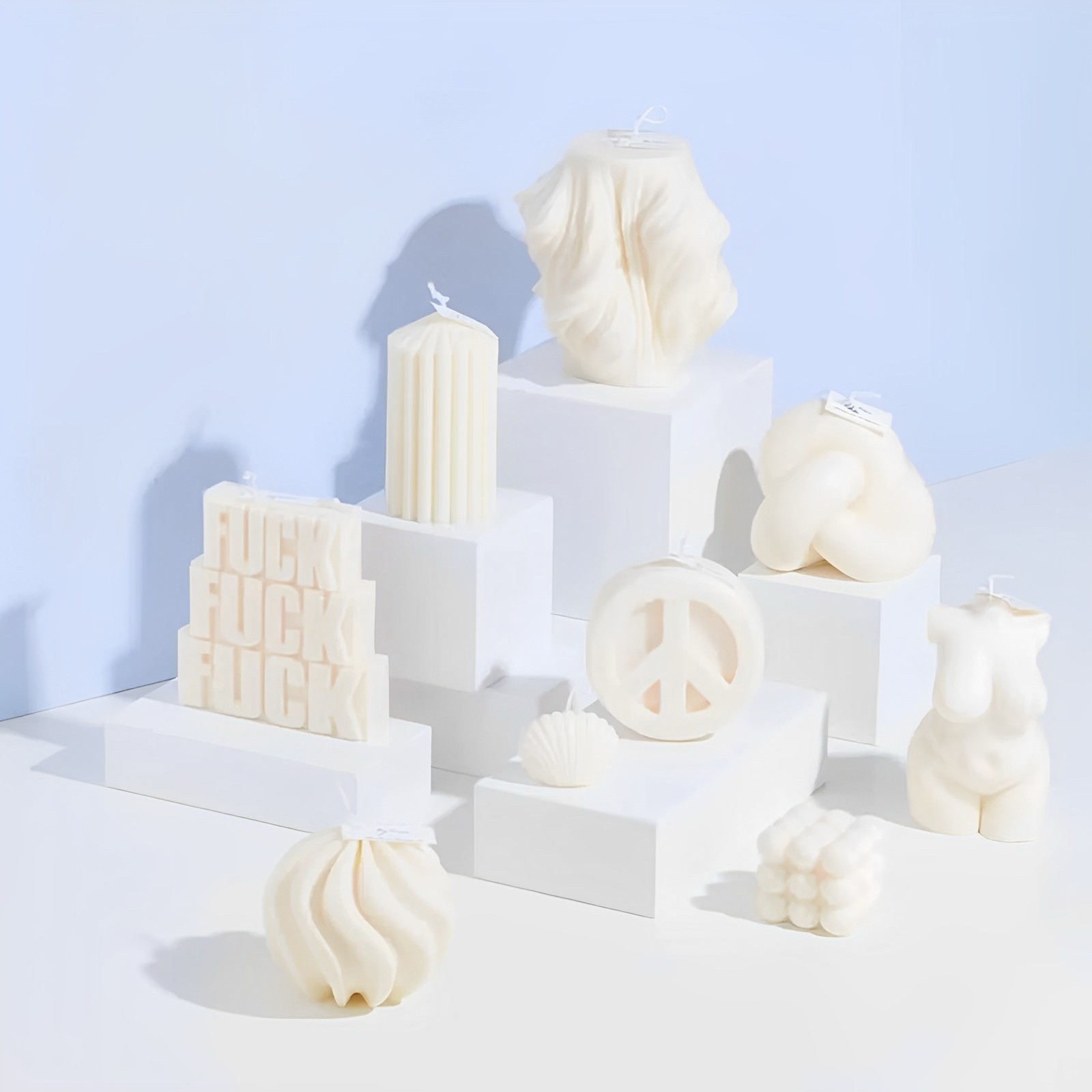 bougie the body - h 15 cm 3 bougie the body - h 15 cm – image 3