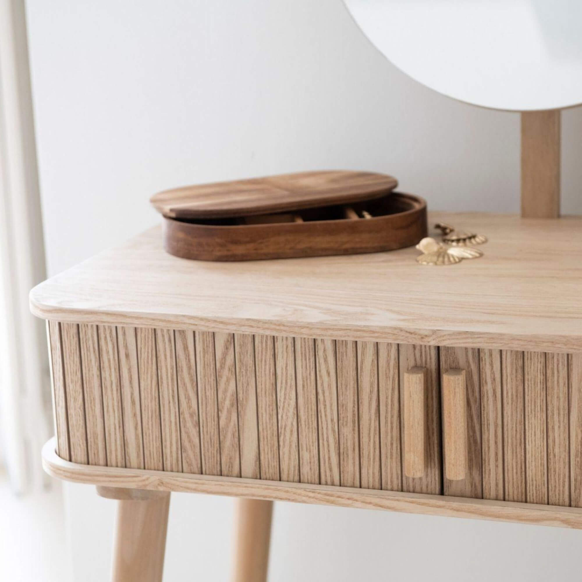 coiffeuse lily - frêne/pin - l 70 x h 126 cm 8 coiffeuse lily - frêne/pin - l 70 x h 126 cm – image 8