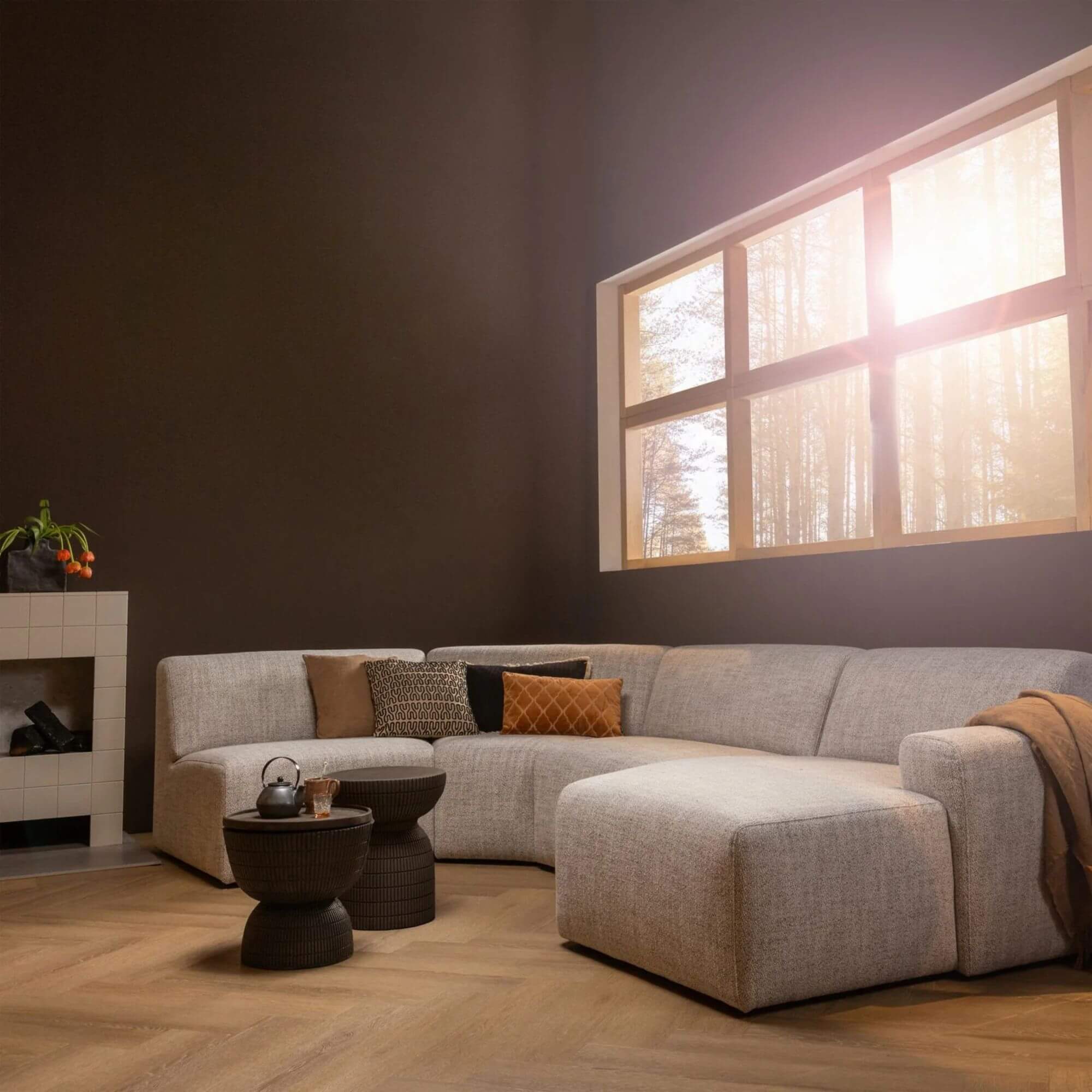 coussin idris - rouille - 30 x 50 cm 3 coussin idris - rouille - 30 x 50 cm – image 3