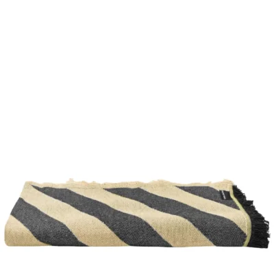 Couvre-lit Jacquard - Gris/Beige - 240 × 240 cm