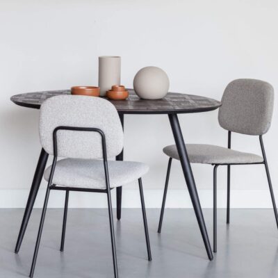 Table à manger Webster - Teck - L 111 x P 108 cm