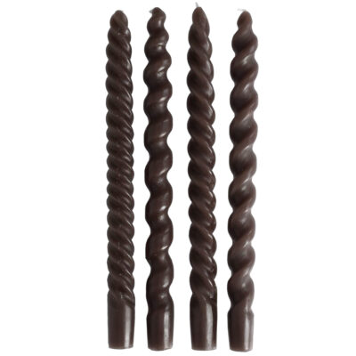 Set de 4 bougies Spiral