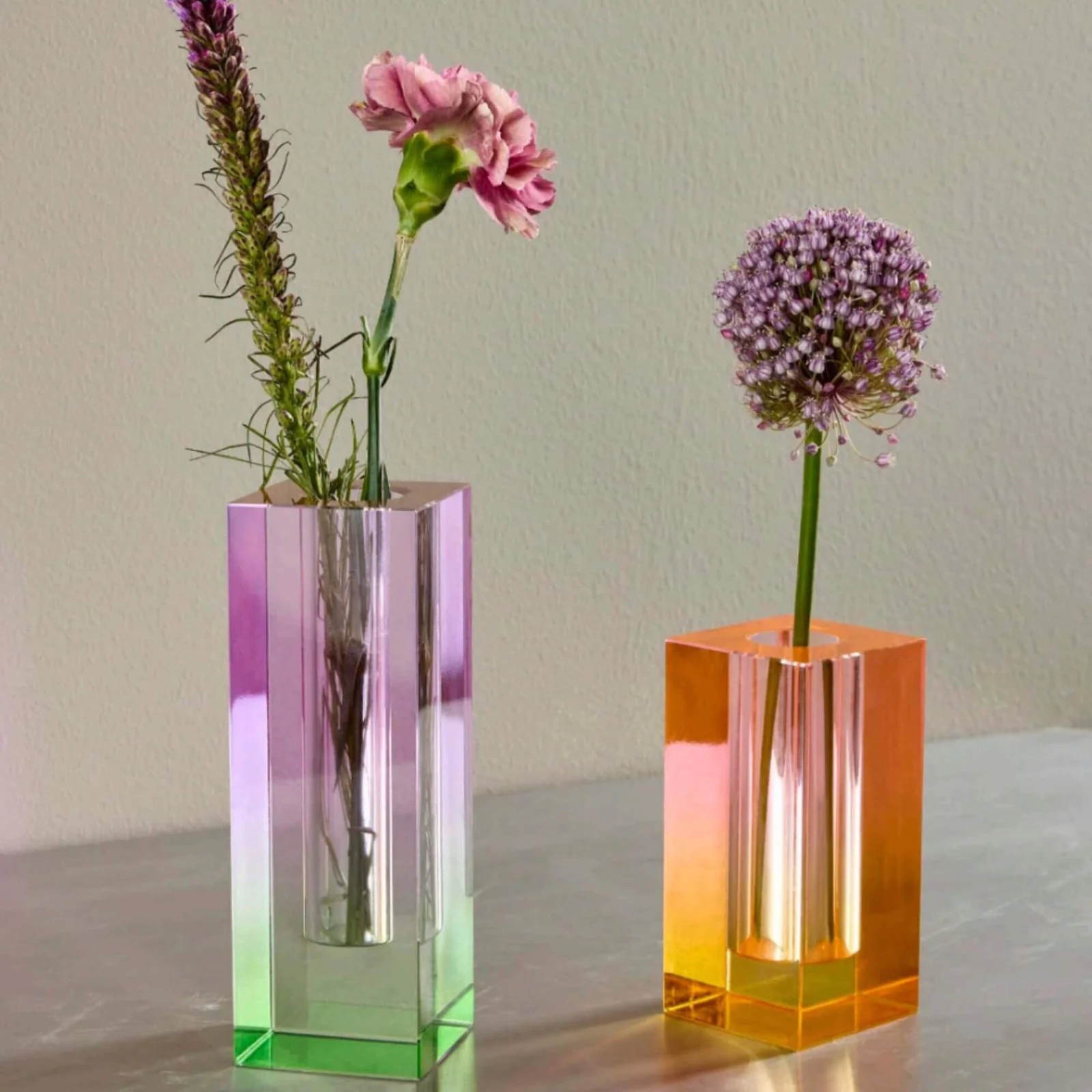 vase cristal - rainbow - h 17,5 cm 3 vase cristal - rainbow - h 17,5 cm – image 3