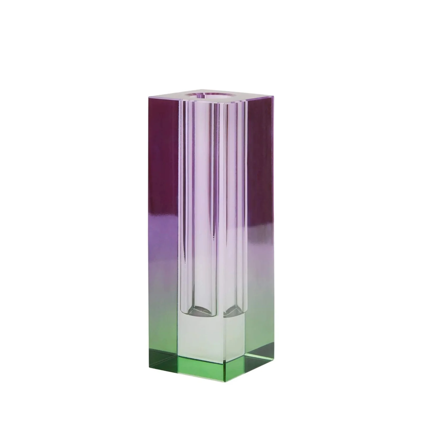 vase cristal - rainbow - h 17,5 cm 1 vase cristal - rainbow - h 17,5 cm