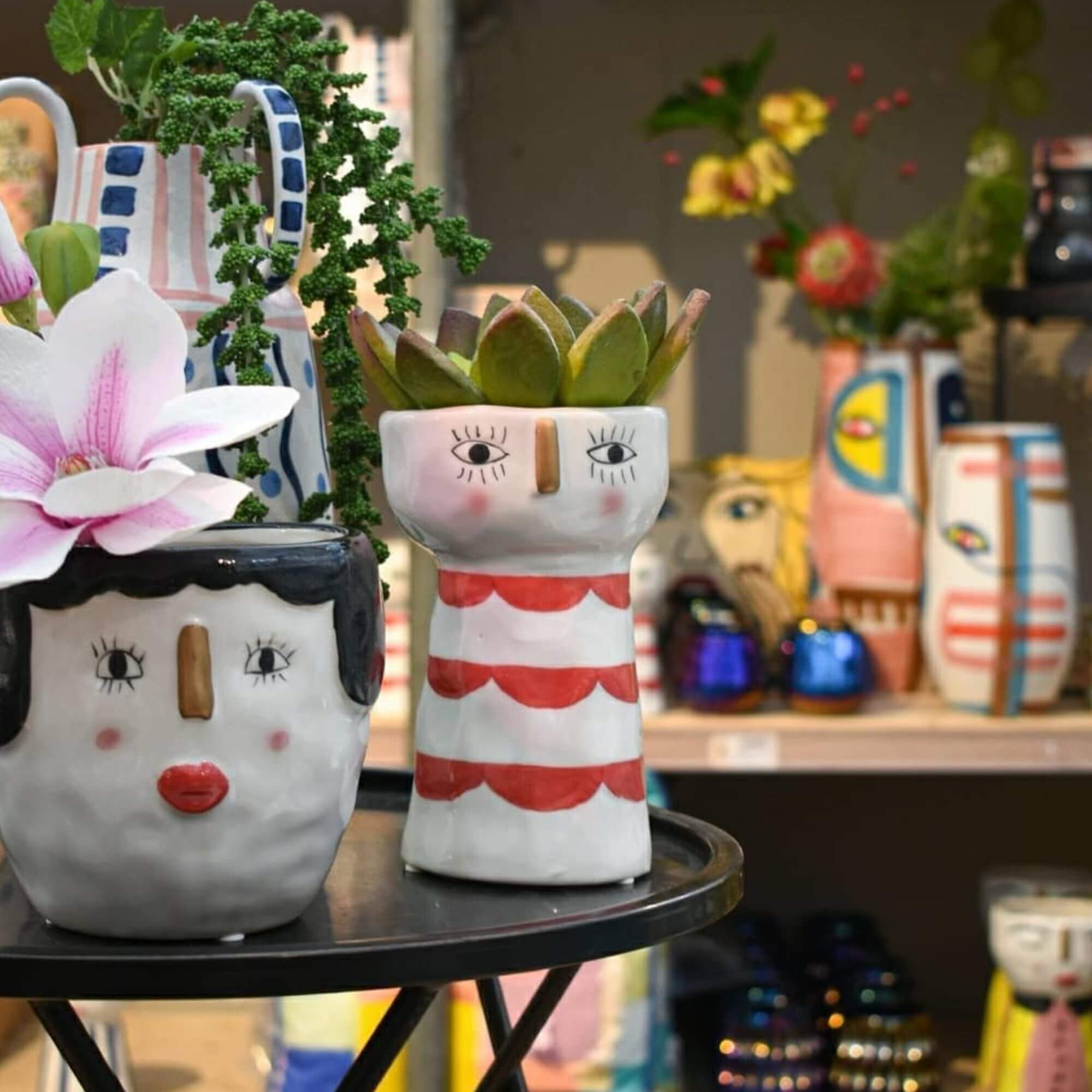 pot de fleurs kai - ø 11 x h 17 cm 2 pot de fleurs kai - ø 11 x h 17 cm – image 2