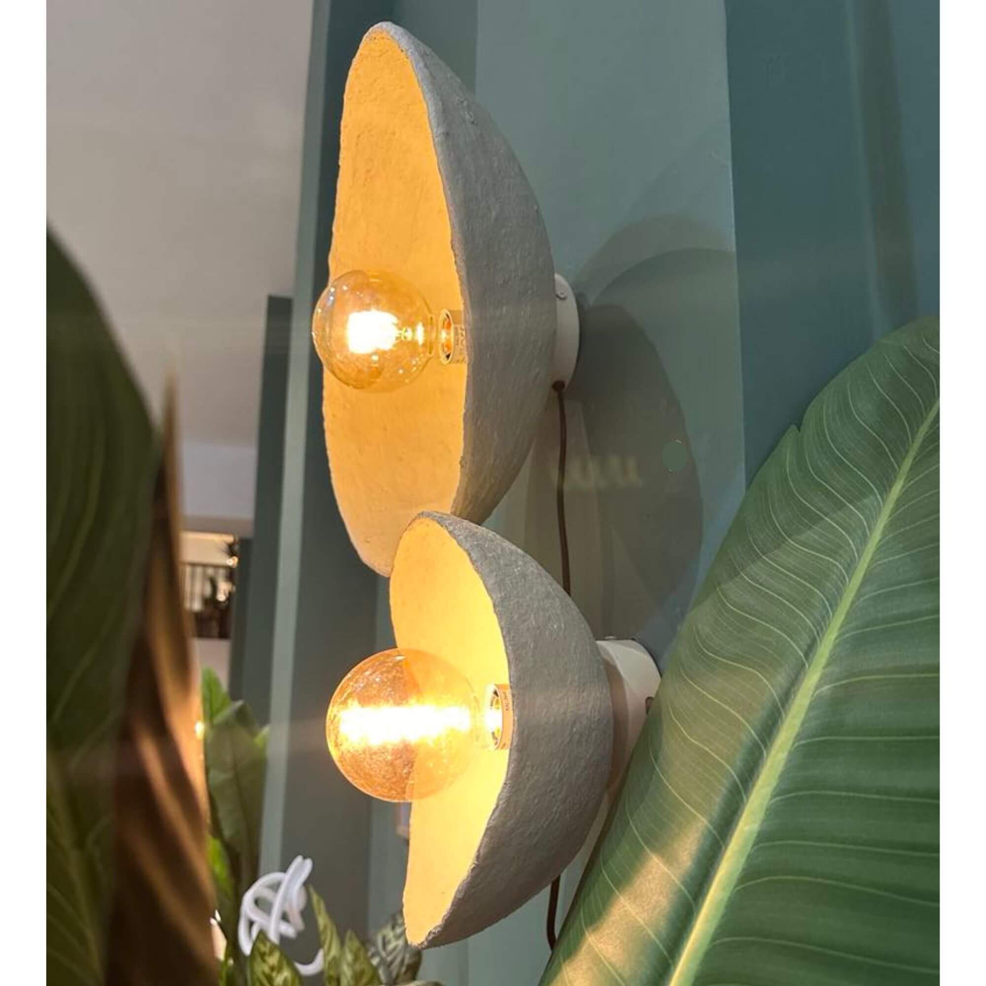 applique murale point - h 26 x l 24 cm 2 applique murale point - h 26 x l 24 cm – image 2