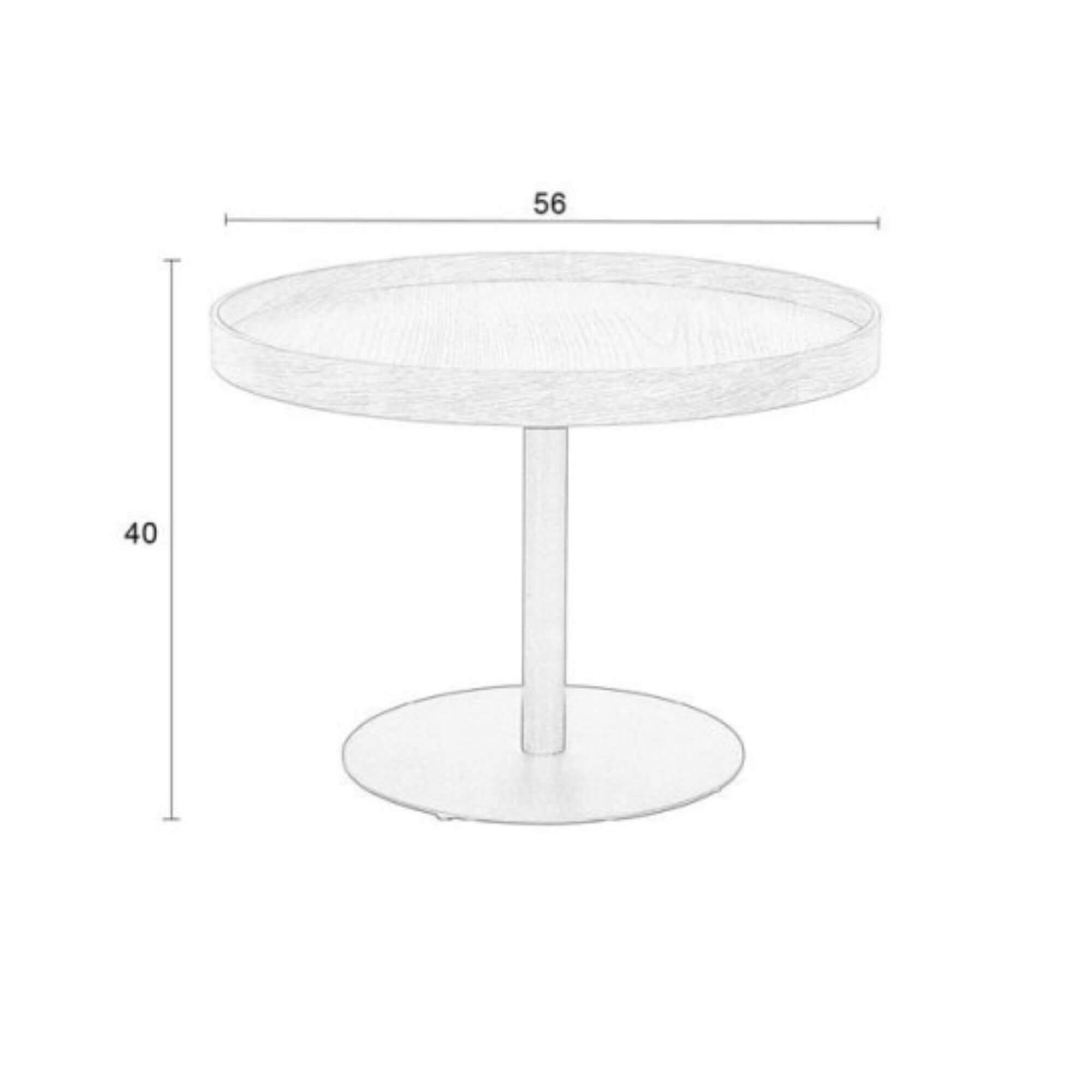 table basse yuri m - ø 56 x h 40 cm 7 table basse yuri m - ø 56 x h 40 cm – image 7
