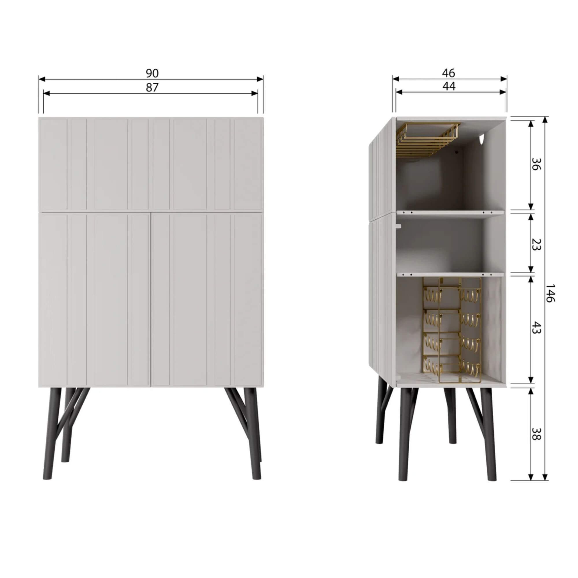 bar|cabinet miller - h 146 x l 90 cm 6 bar|cabinet miller - h 146 x l 90 cm – image 6