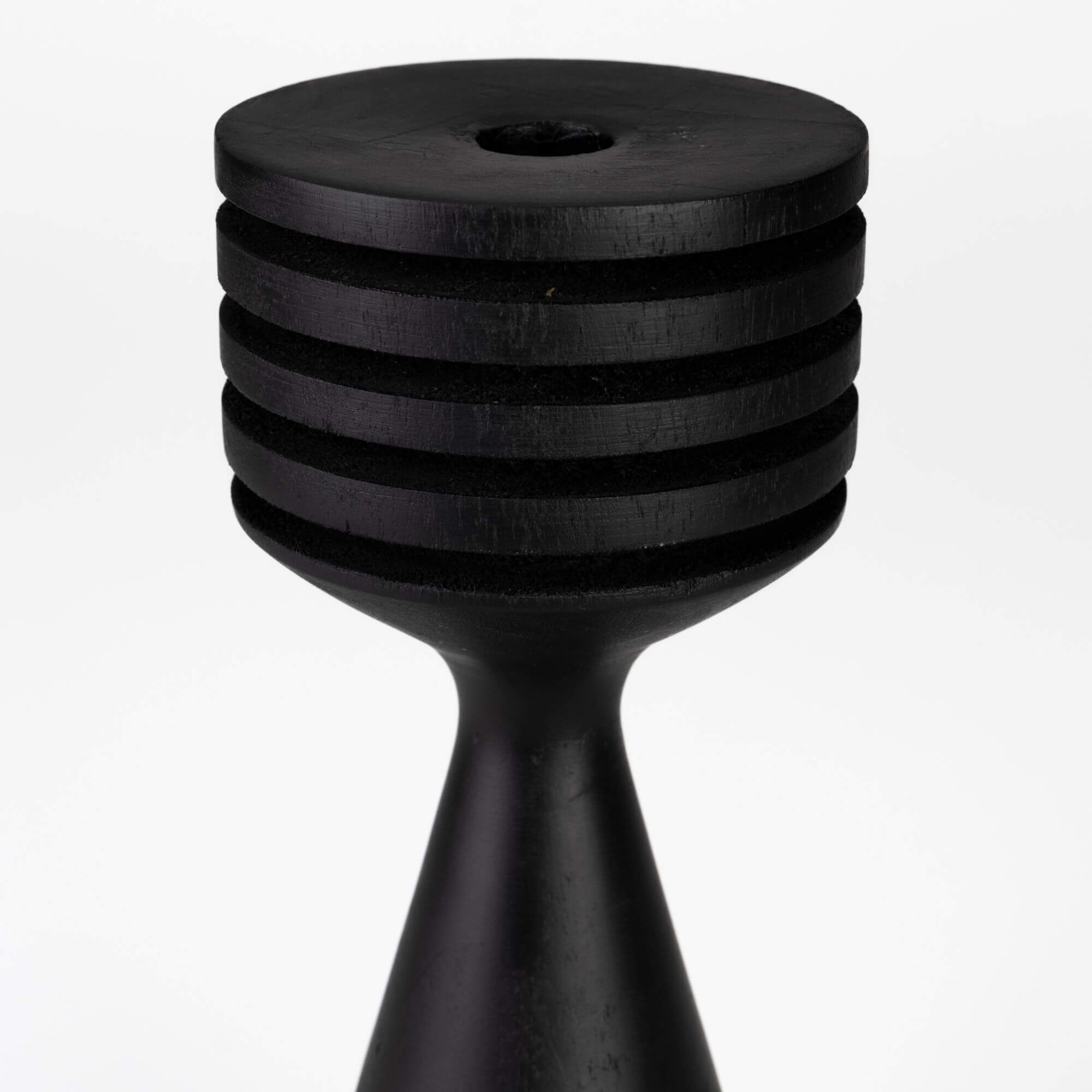 bougeoir hoover - noir - ø 9 x h 26 cm 4 bougeoir hoover - noir - ø 9 x h 26 cm – image 4