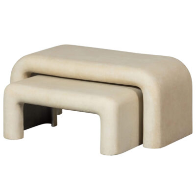 Set de 2 tables basse Stani