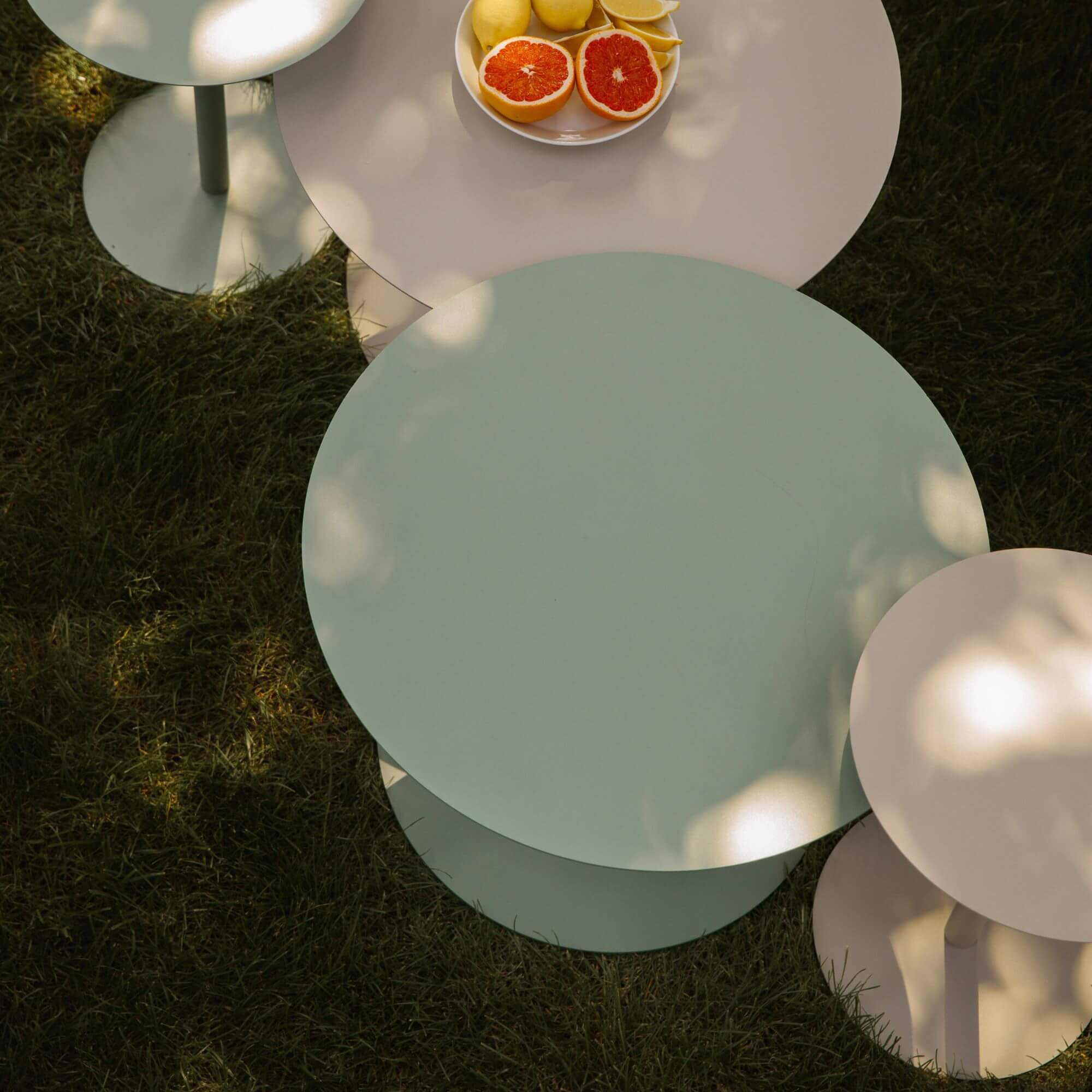 table d'appoint snow - rice - indoor/outdoor 2 table d'appoint snow - rice - indoor/outdoor – image 2