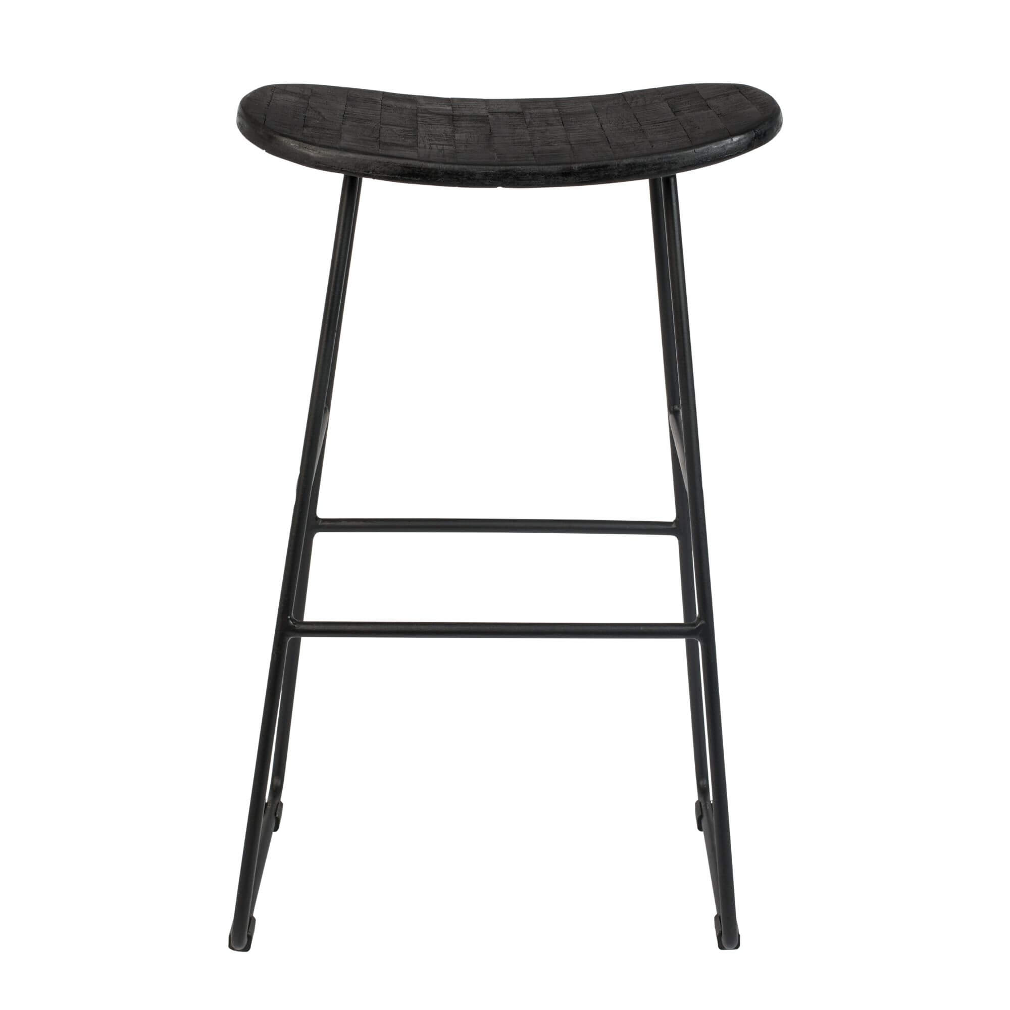 tabouret de comptoir tangle - noir - h 65 cm 6 tabouret de comptoir tangle - noir - h 65 cm – image 6