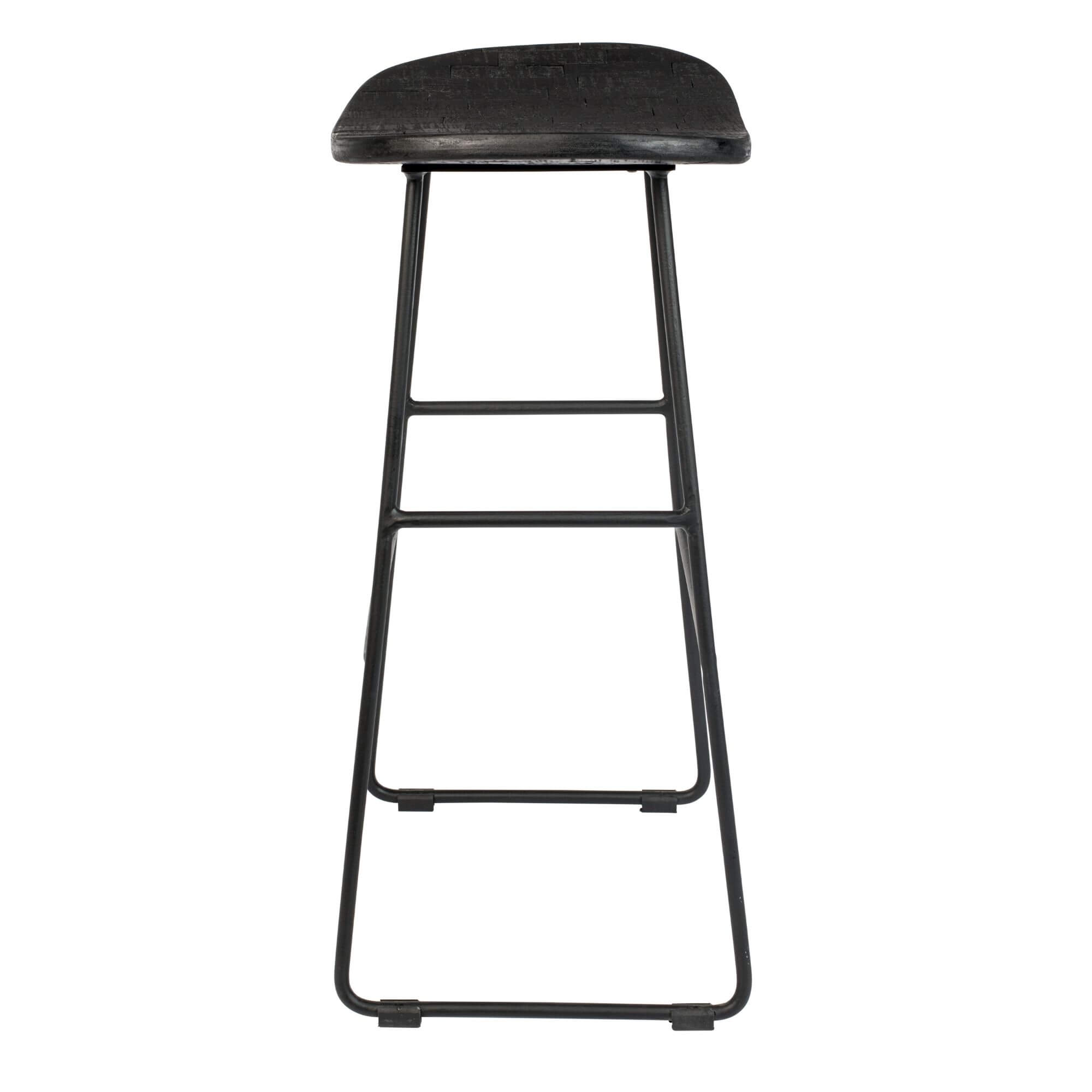 tabouret de comptoir tangle - noir - h 65 cm 7 tabouret de comptoir tangle - noir - h 65 cm – image 7