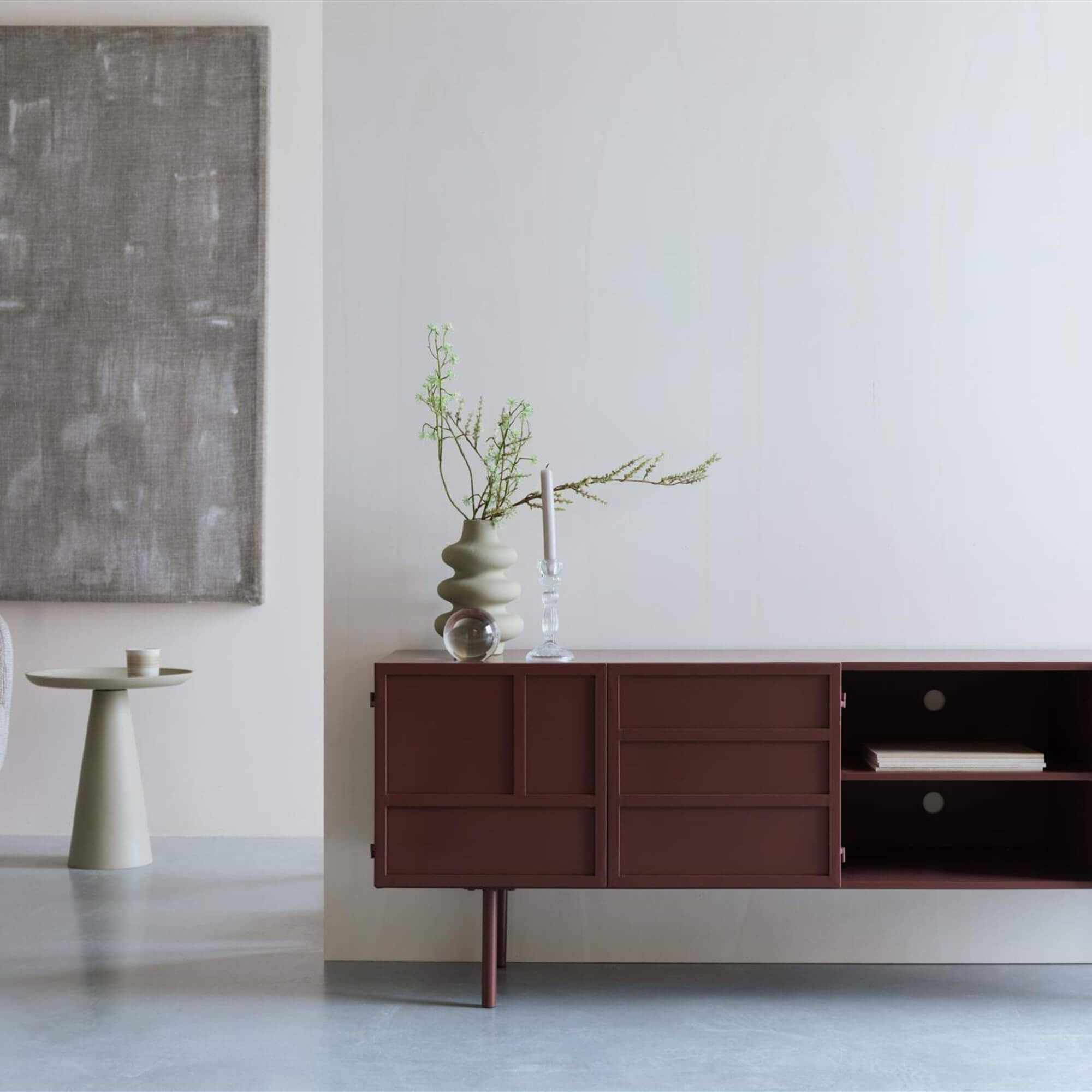 meuble tv/buffet davis - l 160 x h 58 cm 4 meuble tv/buffet davis - l 160 x h 58 cm – image 4