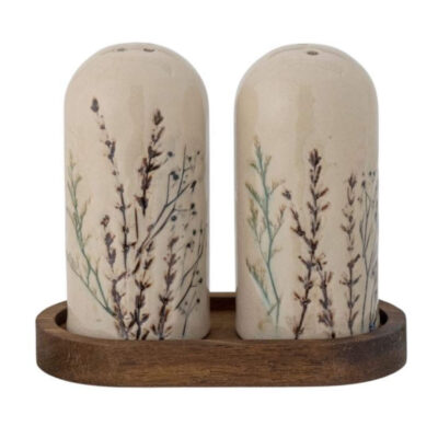 Set Salt & Pepper Bea - L 12,5 x H  11 cm