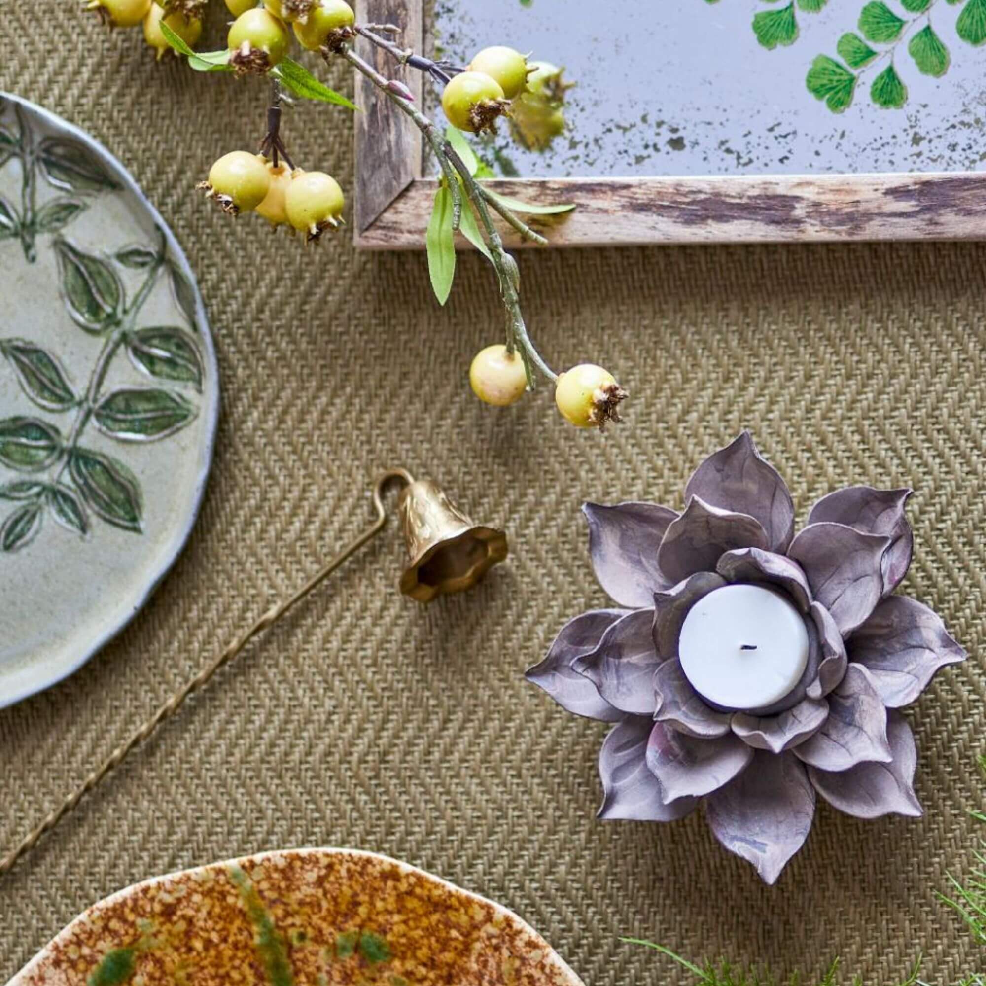 photophore eira - ø 13 x h 5,5 cm 2 photophore eira - ø 13 x h 5,5 cm – image 2