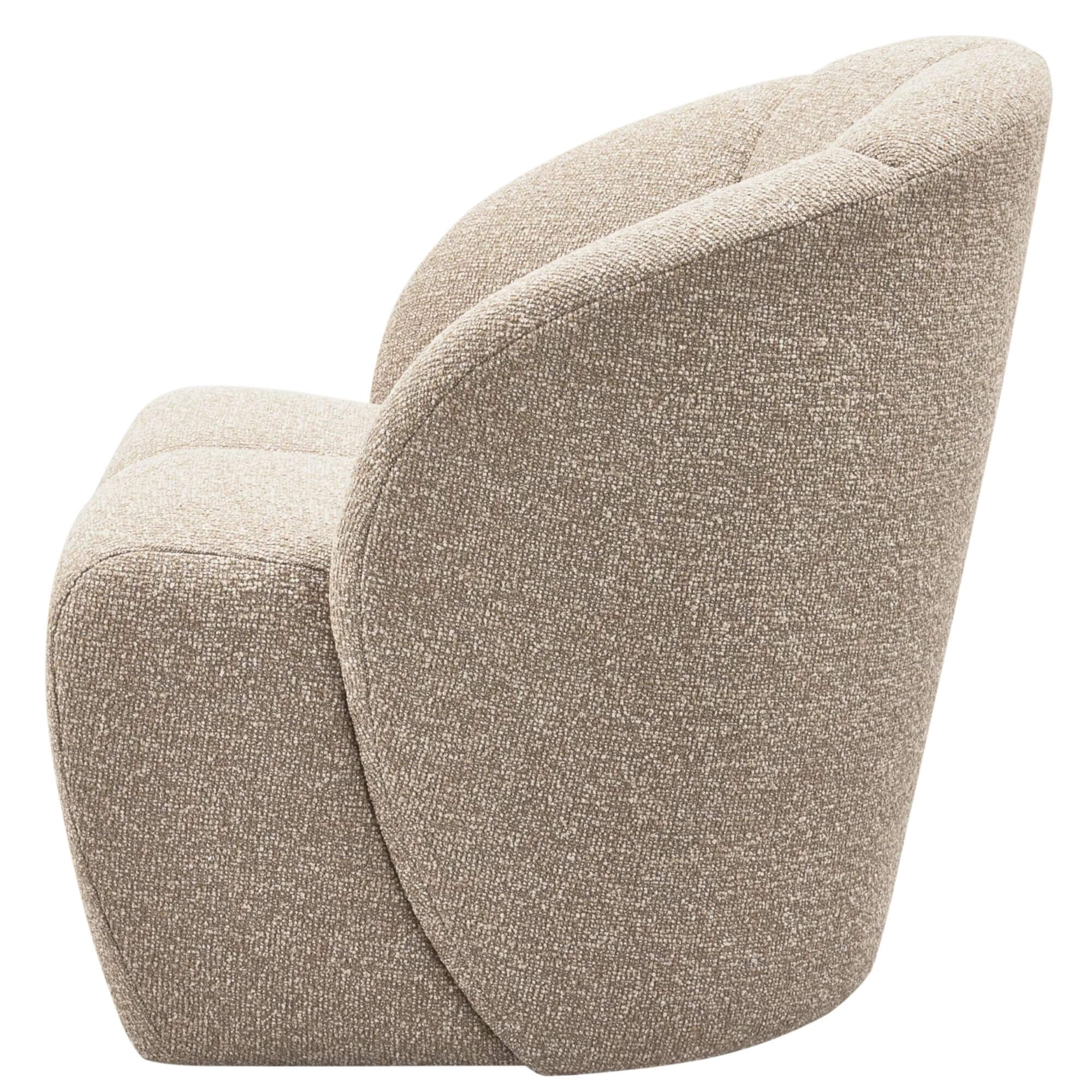fauteuil mojo - pivotant - bouclé 3 fauteuil mojo - pivotant - bouclé – image 3