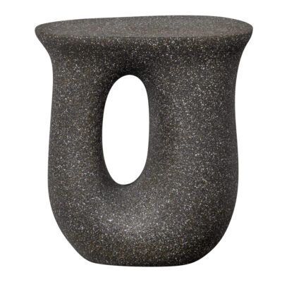 Table d'appoint Moson - L 42 x H 45 cm - Noir