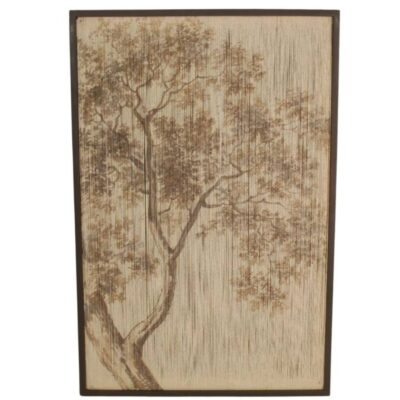 Tableau Tree - L 60 x H 90 cm - Corde